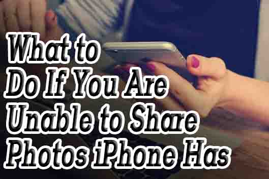 Share Photos iPhone